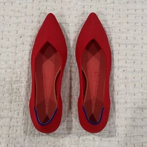 Rothy’s the Point Red Women's Flats